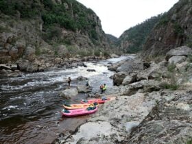 Rafting on the Snowy River will give people access to beautiful ancient, remote landscapes