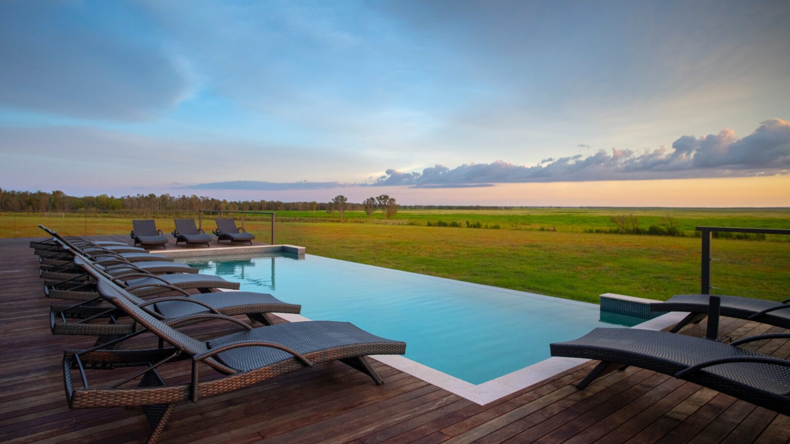 On the Deck at Finniss River Lodge