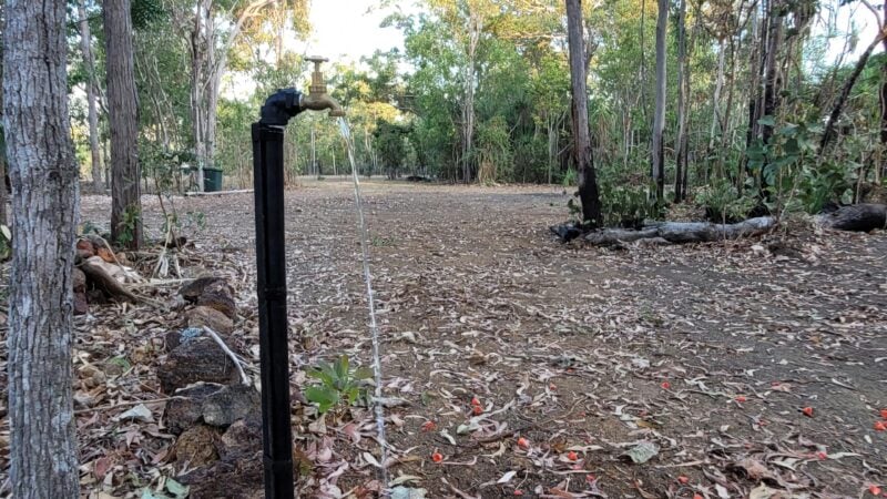 Hokeys camp ground with water