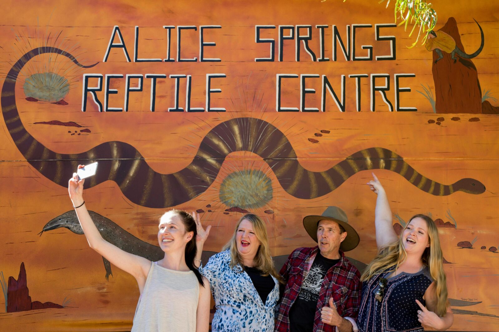 Alice Springs Reptile Centre has the largest collection of reptilian life in Central Australia