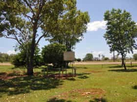 Wheel Shrinking Pit, Stuart Highway in background.