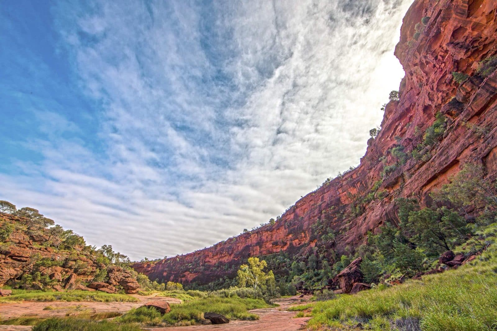 Scenic View of Finke Gorge National Park