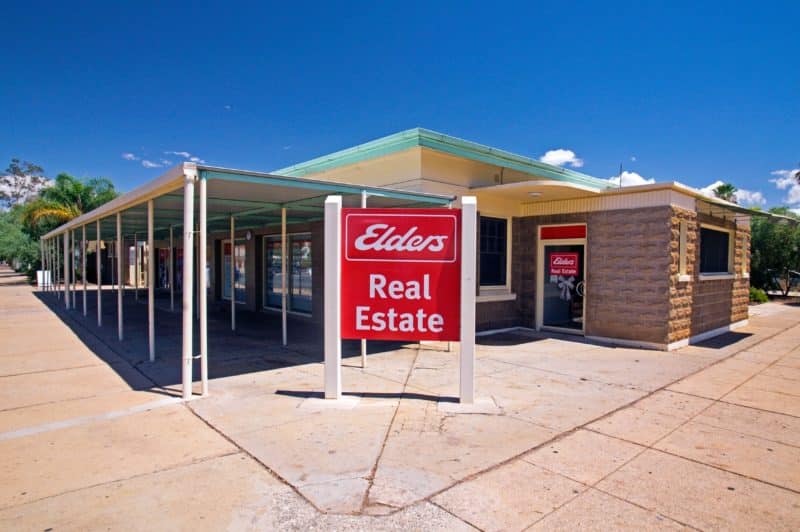 The old Telegraph Repeater Station and Post Office, Alice Springs.