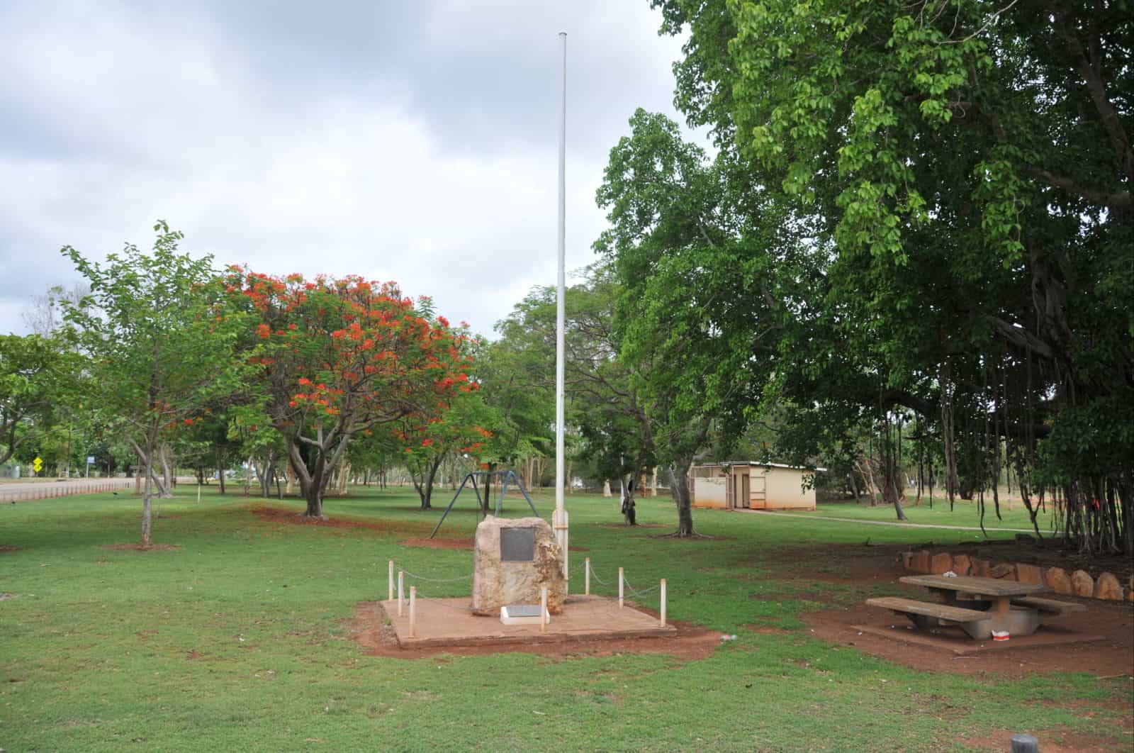 War memorial within Stan Martin Park