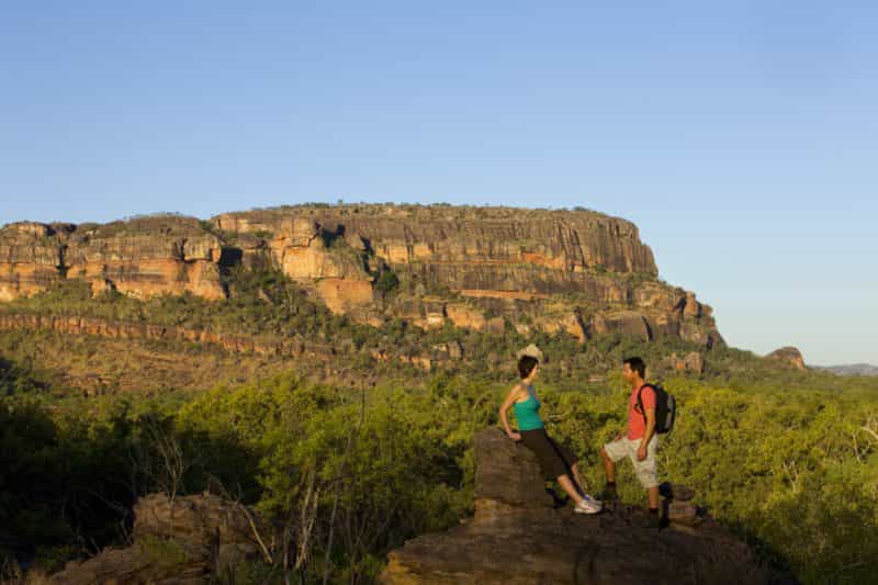Sandstone and River Bushwalk, Kakadu Area, Northern Territory, Australia
