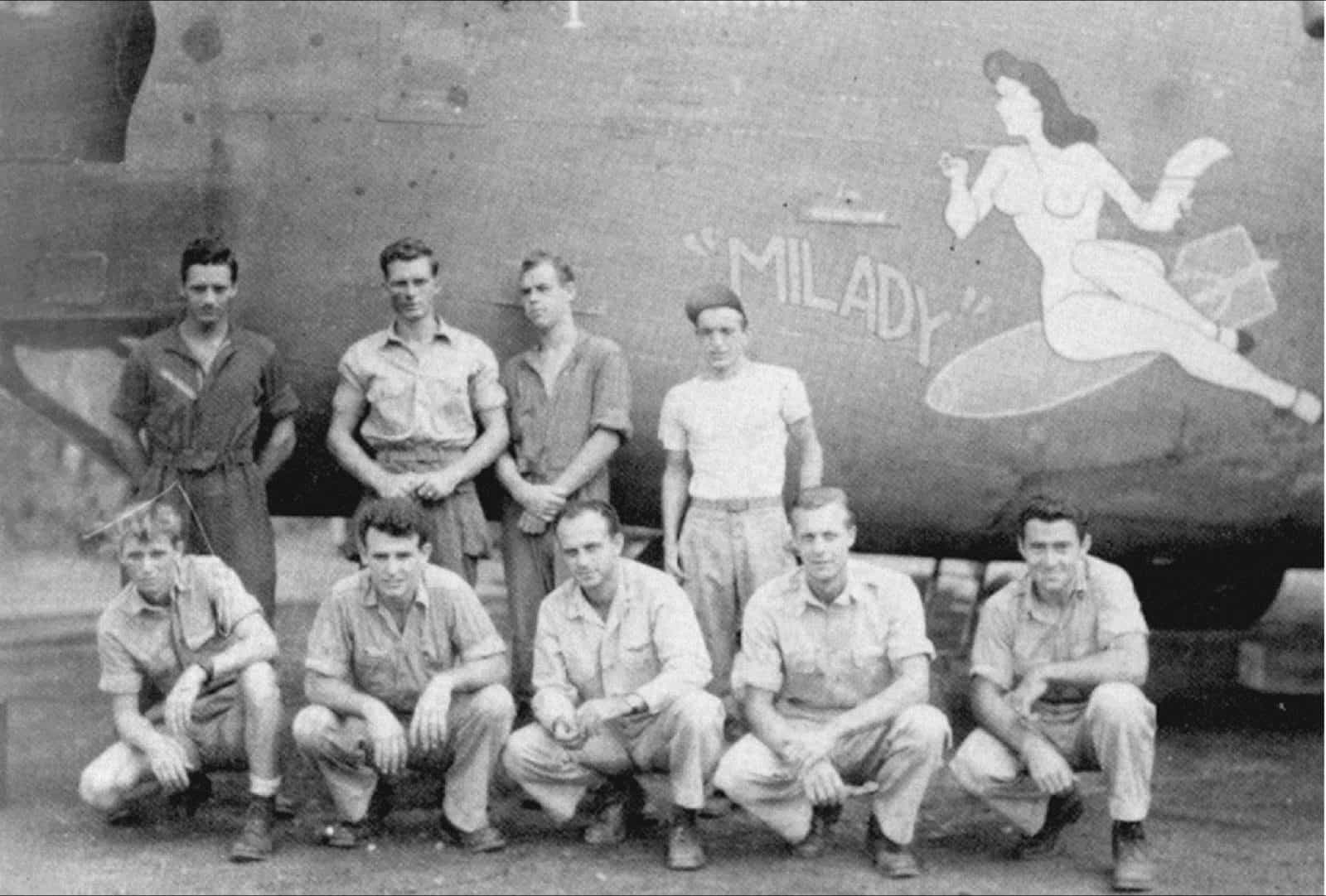 Crew of the B24J Milady