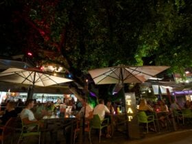 Tap bar from the street
