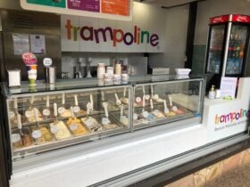Front of our shop at the Waterfront