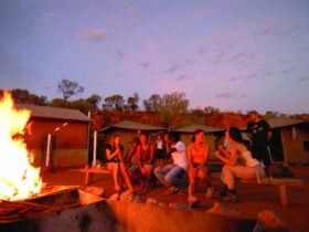 Uluru campfire