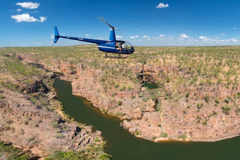 Flight over Katherine Gorge