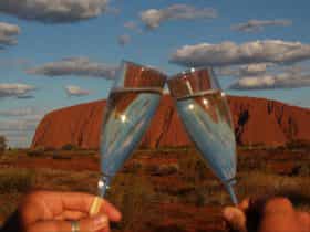 Bubbles at Sunset