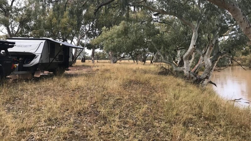 campsite so peaceful