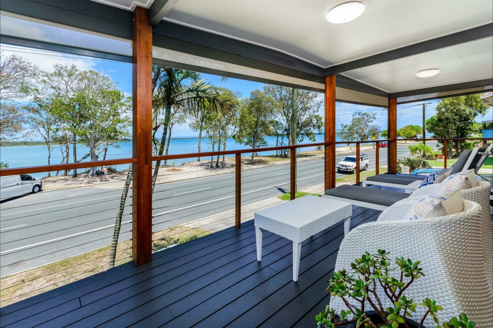 Balcony views over the Pumicestone Passage