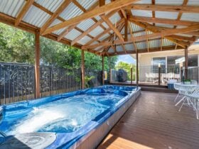 Private spa and swim-spa