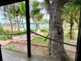 Beach view from the bedroom