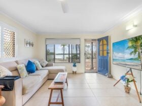 Lounge area with river views