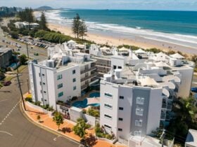 Only 50m to the best surf beach on the Sunshine Coast!