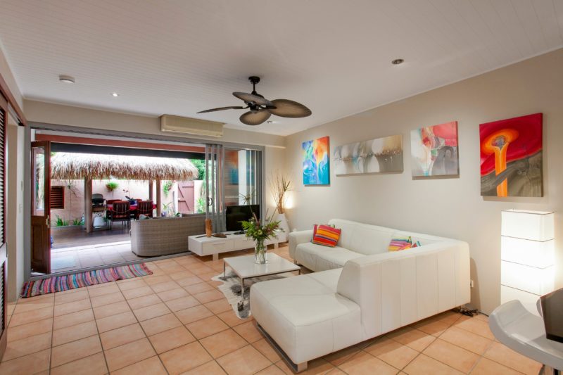 Ground floor garden gazebo
