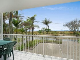 Balcony overlooking the Surf Beach