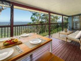 Balcony alfresco area
