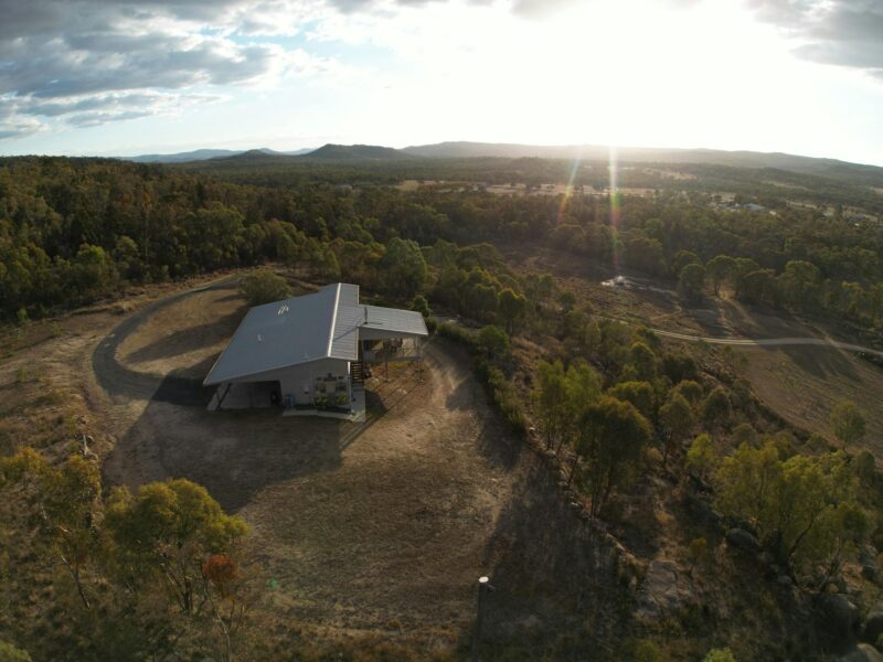 The train opens onto an expansive verandah where the experience reaches its fullest expression