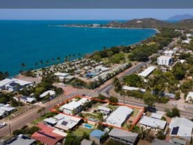 Birds eye view of the property