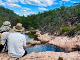 Waterfall Ck Rockpools in Mt Walsh NP