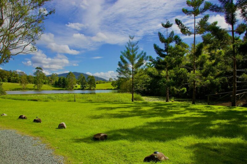 View from The Barn