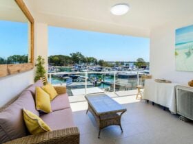 Balcony overlooking Marina