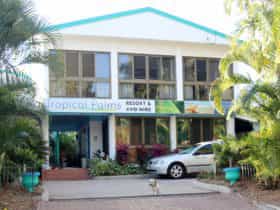 Tropical Palms Front Entry