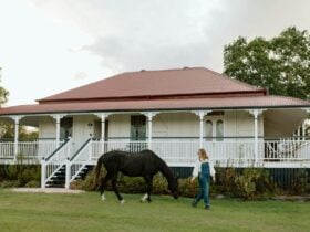A country farmhouse with original queensalnd features