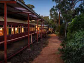 Carriages at Undara