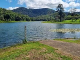 Middle Creek Dam is open to the Public. BBQ and Toilet facilities present. Also utilised by Water Skiing club on weekends alternative weekends.