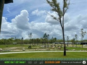 Showing camp ground
