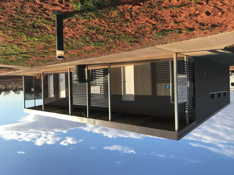 New amenities, including laundry, Windorah Caravan Park