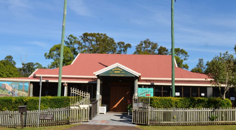 photo showing the front of the Bauple Museum