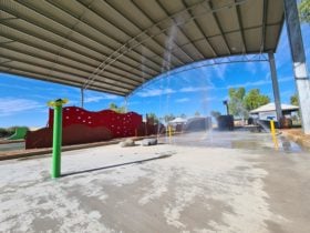 Birdsville zero depth waterpark