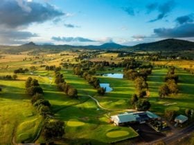 Glorious green and gold views of the countryside