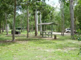 Day-use area in Broadwater