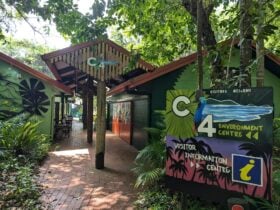 Entrance to the C4 Environment Centre in Mission Beach