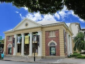 Exterior of Cairns Art Gallery building from Abbott St