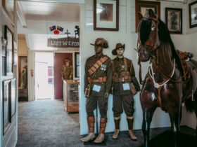New War Exhibit at Customs House Goondiwindi