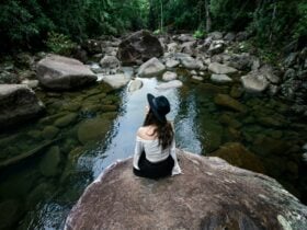 Lady at Finch Hatton Gorge