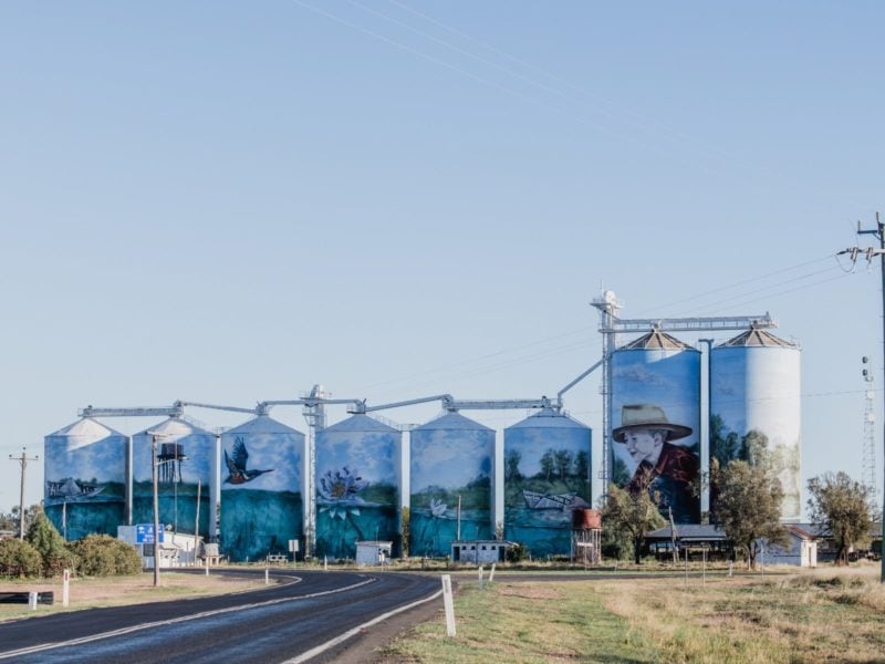 GrainCorp Silos at Yelarbon