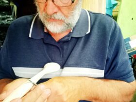 making a wooden spoon