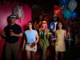 Holey Moley mini golf in Fortitude Valley