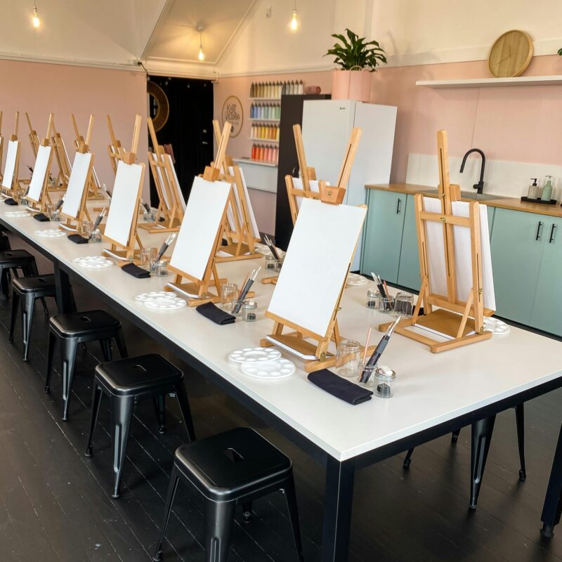 Painting workshop at the Kate Victoria Creative Studio