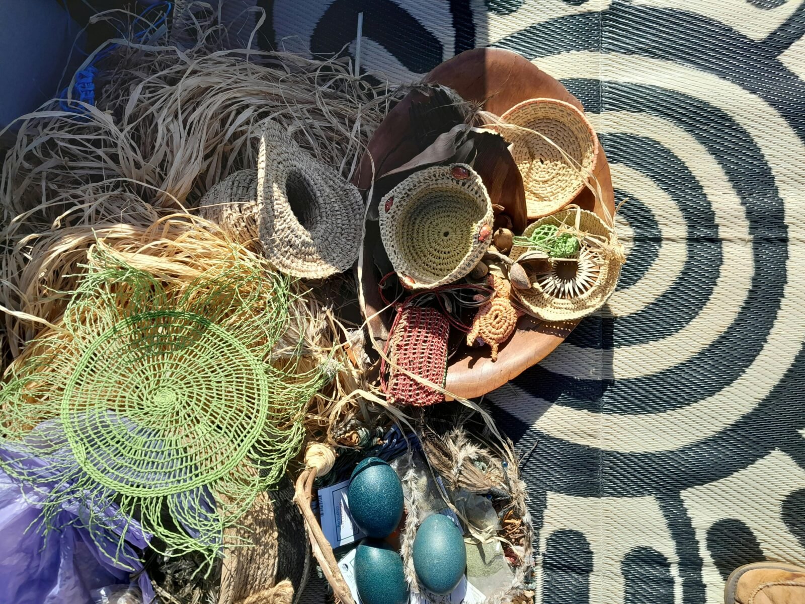 Maudu Collective cultural weaving workshop