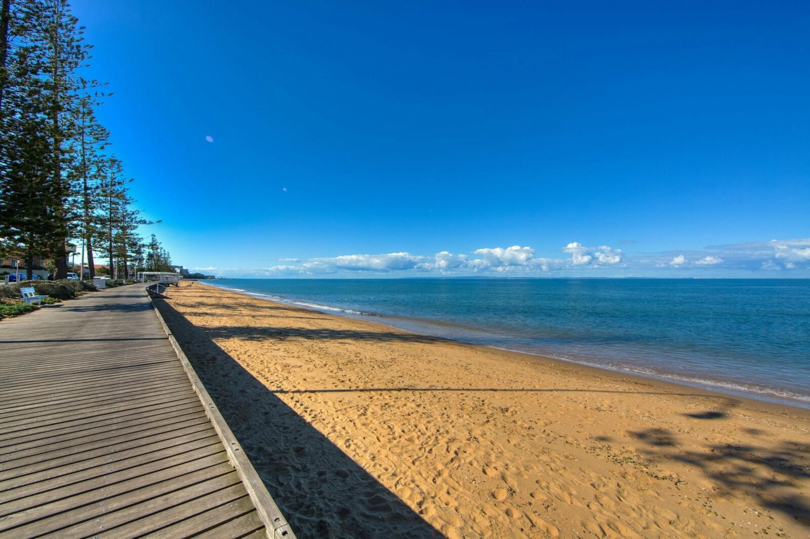 The Moreton Bay Cycleway at Margate Beach, Redcliffe