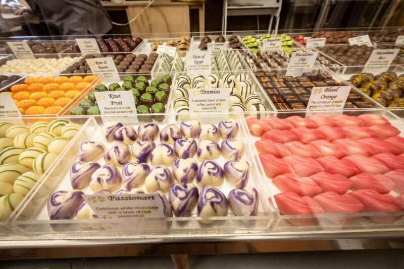 Gourmet artisan chocolates